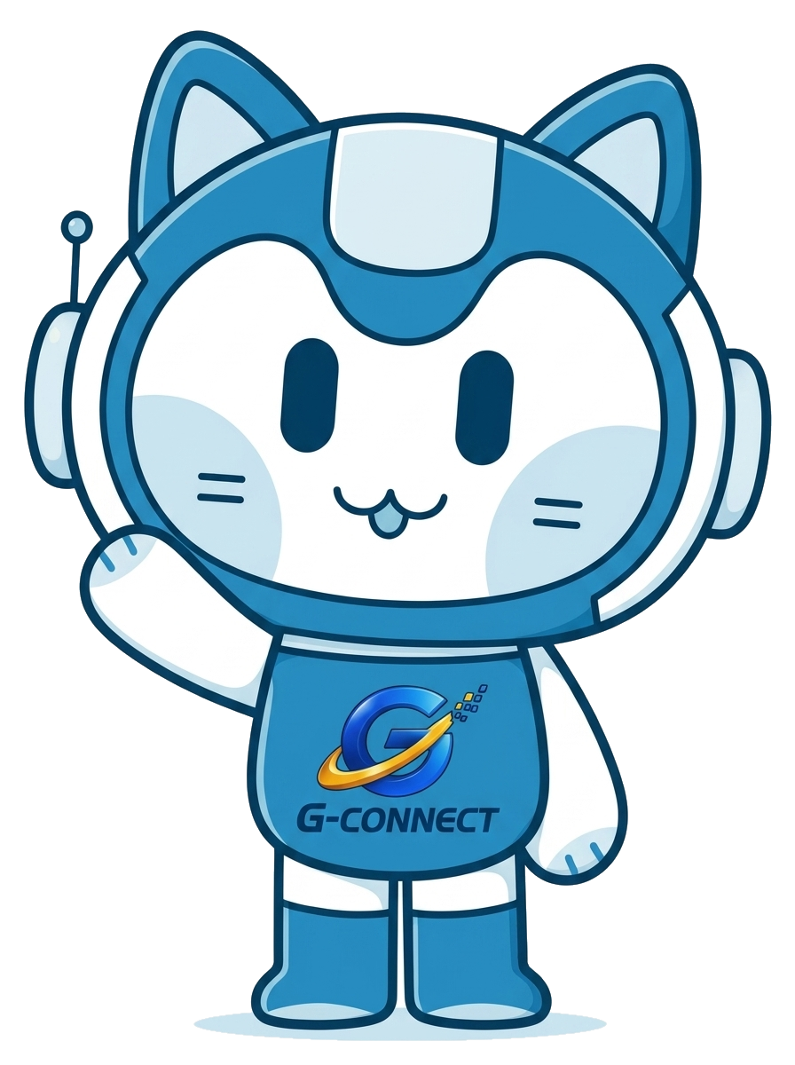 G-CONNECT Mascot - Linh vật hỗ trợ đăng ký SIM・WiFi